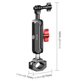 PULUZ Magic Arm Rutenhalter mit großer Klemme für Rückspiegel...