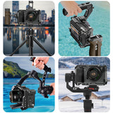 Per Sony ILCE-A7CM2 / Alpha 7C II / Alpha 7CR PULUZ Metal Camera Cage Stabili...