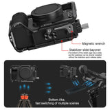 Per Sony ILCE-A7CM2 / Alpha 7C II / Alpha 7CR PULUZ Metal Camera Cage Stabili...