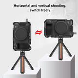 Per Sony ILCE-A7CM2 / Alpha 7C II / Alpha 7CR PULUZ Metal Camera Cage Stabili...