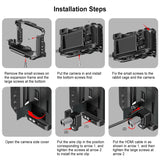 Per Sony ILCE-A7CM2 / Alpha 7C II / Alpha 7CR PULUZ Metal Camera Cage Stabili...