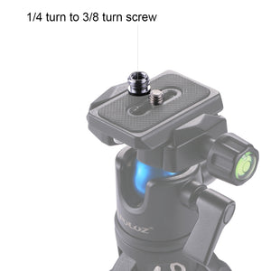 Vite adattatore con filettatura femmina da 1/4" PULUZ a vite adattatore con f...