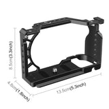 Per Sony A6500 / A6400 / A6300 / A6000 PULUZ Gabbia per fotocamera in metallo...