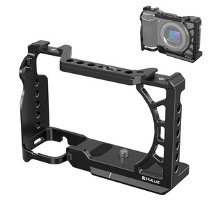 Per Sony A6500 / A6400 / A6300 / A6000 PULUZ Gabbia per fotocamera in metallo...