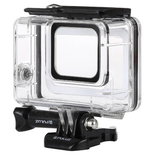 PULUZ Custodia subacquea impermeabile da 45 m per GoPro HERO7 Silver / HERO7 ...