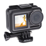PULUZ Gabbia protettiva in ABS con bordo standard per DJI Osmo Action, con fi...