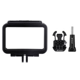 PULUZ Gabbia protettiva in ABS con bordo standard per DJI Osmo Action, con fi...