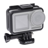 PULUZ Gabbia protettiva in ABS con bordo standard per DJI Osmo Action, con fi...