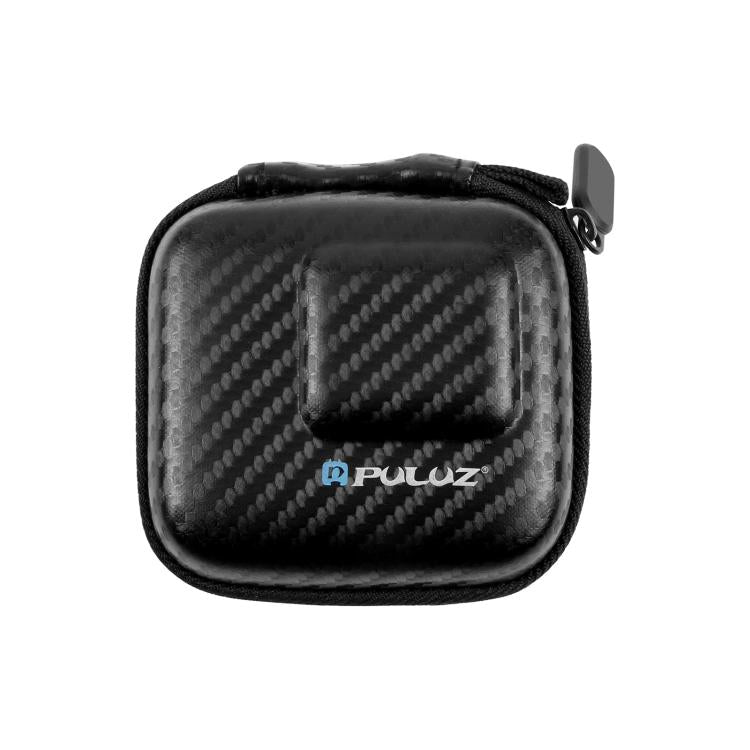 PULUZ Mini borsa portaoggetti portatile in fibra di carbonio per DJI OSMO Act...