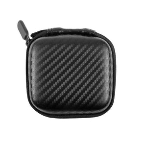 PULUZ Mini borsa portaoggetti portatile in fibra di carbonio per DJI OSMO Act...