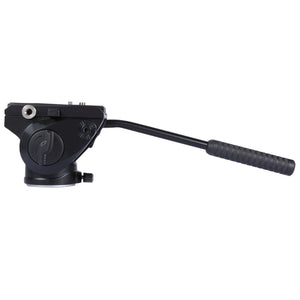 PULUZ Testa fluida per treppiede per videocamera per carichi pesanti con pias...