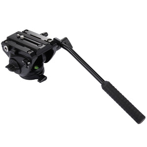 PULUZ Testa fluida per treppiede per videocamera per carichi pesanti con pias...