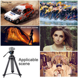 PULUZ Adattatore da mezza sfera a ciotola da 75 mm per fotocamera DSLR con tr...
