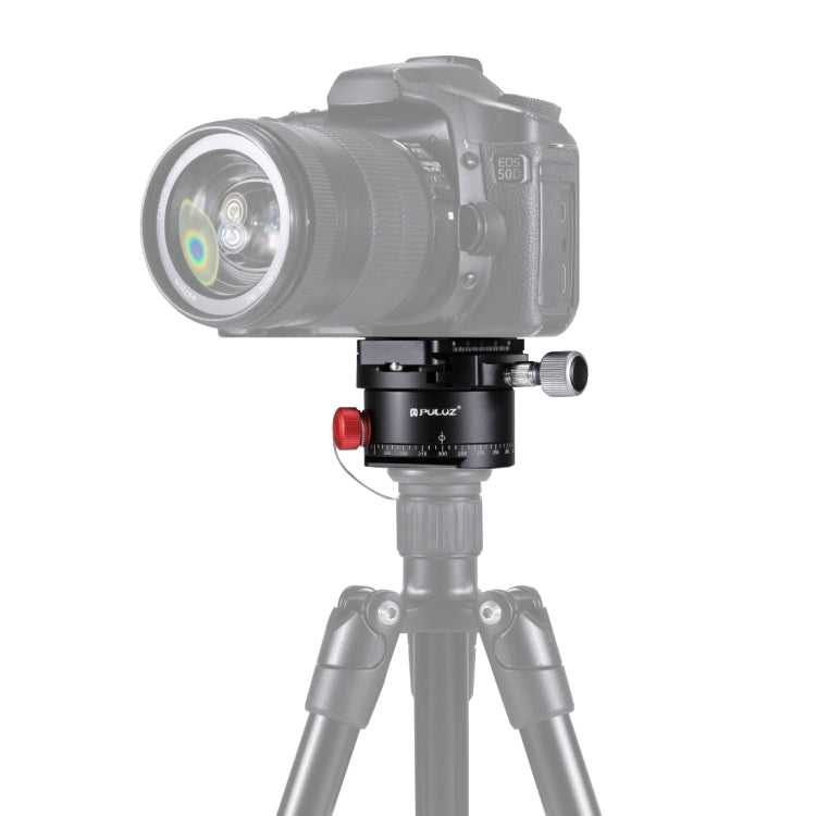 Testa a sfera del rotatore indicizzato panoramico in lega di alluminio PULUZ ...