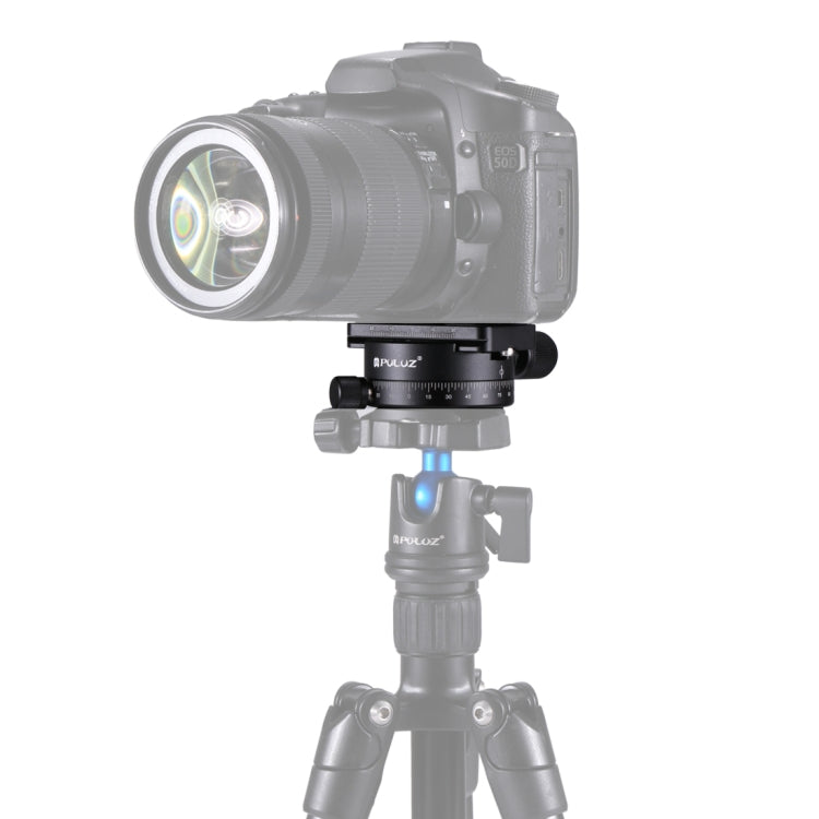 PULU Panorama-Kugelkopf aus Aluminiumlegierung mit 360-Grad-Drehung...