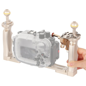 PULUZ Supporto Adattatore Leva Estensione Grilletto Rilascio Otturatore – Universale per Fotocamere e Custodie Subacquee