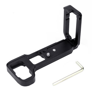 PULUZ Supporto Base Staffa a L Verticale per Piastra a Sgancio Rapido 1/4" – Compatibile Sony A9, A7 III, A7R III
