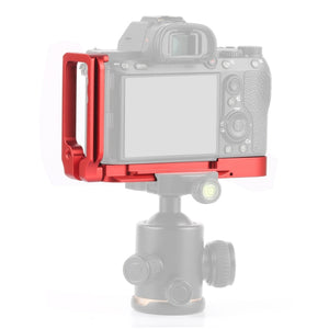 PULUZ Supporto Base Staffa a L Verticale per Piastra a Sgancio Rapido 1/4" – Compatibile Sony A9, A7 III, A7R III