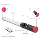 PULUZ RGB 114 LED Bastone luminoso portatile per fotografia impermeabile con ...