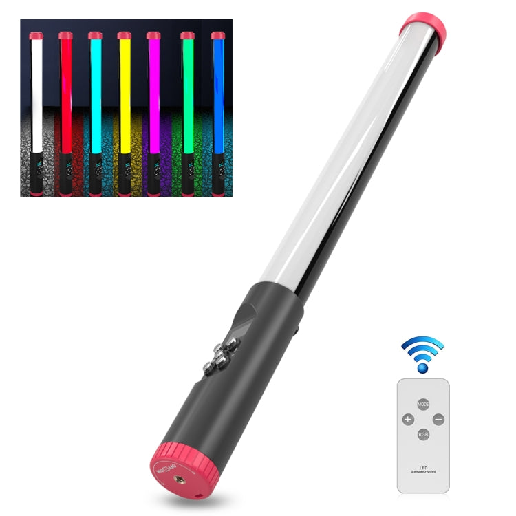 PULUZ RGB 114 LED Bastone luminoso portatile per fotografia impermeabile con ...