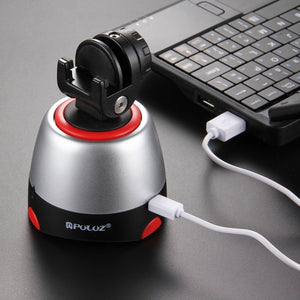 PULUZ 360-Grad-Drehung, elektronischer Panoramakopf + Halterung für ...