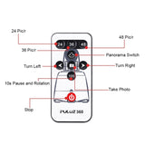 PULUZ 360-Grad-Drehung, elektronischer Panoramakopf + Halterung für ...