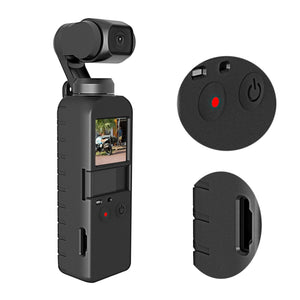 PULUZ 2-in-1-Silikonhüllenset mit Diamanttextur für DJI OSMO Po...