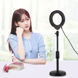 PULUZ 4.7 pollici 12 cm USB 3 modalità dimmerabile anello LED Selfie Beauty V...