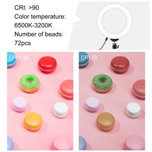 PULUZ 6.2 pollici 16 cm USB 3 modalità dimmerabile LED anello Vlogging luci v...