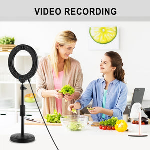 PULUZ 6.2 pollici 16 cm USB 3 modalità dimmerabile LED anello Vlogging luci v...