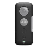 PULUZ Silikon-Schutzhülle mit Objektivdeckel für Insta360 ONE X ...