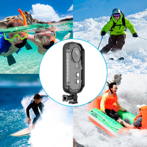 PULUZ 30 m wasserdichte Unterwasser-Schutzhülle für Insta360 ONE X, ...