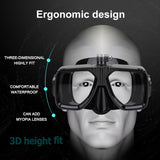 Tauchausrüstung Tauchmaske Schwimmbrille für GoPro