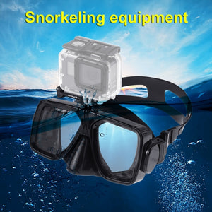 Tauchausrüstung Tauchmaske Schwimmbrille für GoPro