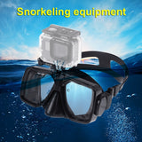 Tauchausrüstung Tauchmaske Schwimmbrille für GoPro