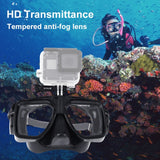 Tauchausrüstung Tauchmaske Schwimmbrille für GoPro