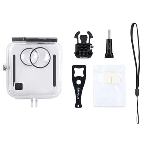 PULUZ Custodia subacquea impermeabile antiurto da 45 m per GoPro Fusion, con ...