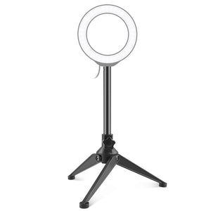 PULUZ Verstellbarer Tischstativständer Selfie-Stick-Halter ...