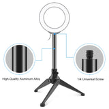 PULUZ Verstellbarer Tischstativständer Selfie-Stick-Halter ...