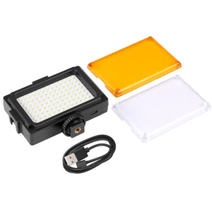 PULUZ Pocket 96 LED 860LM Professionelles Licht für Vlogging, Fotografie, Video ...