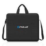 PULUZ Anello da 14 pollici con luci a LED Borsa a tracolla portatile con cern...