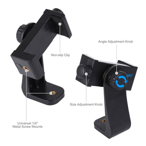 PULUZ Universal-Telefonhalterung mit horizontaler Drehung und Klemme...