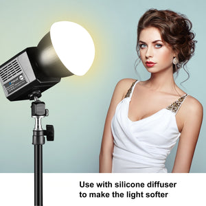 PULUZ 60W Luce Video Studio LED Portatile – Temperatura Colore 2500K-6500K, CRI 95+, Batteria 10000mAh, Mini Bowens, Effetti Creativi