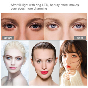 PULUZ 11,8 pouces 30 cm RGB Dimmable LED Anneau Lumineux Vlogging Selfie Photogr...