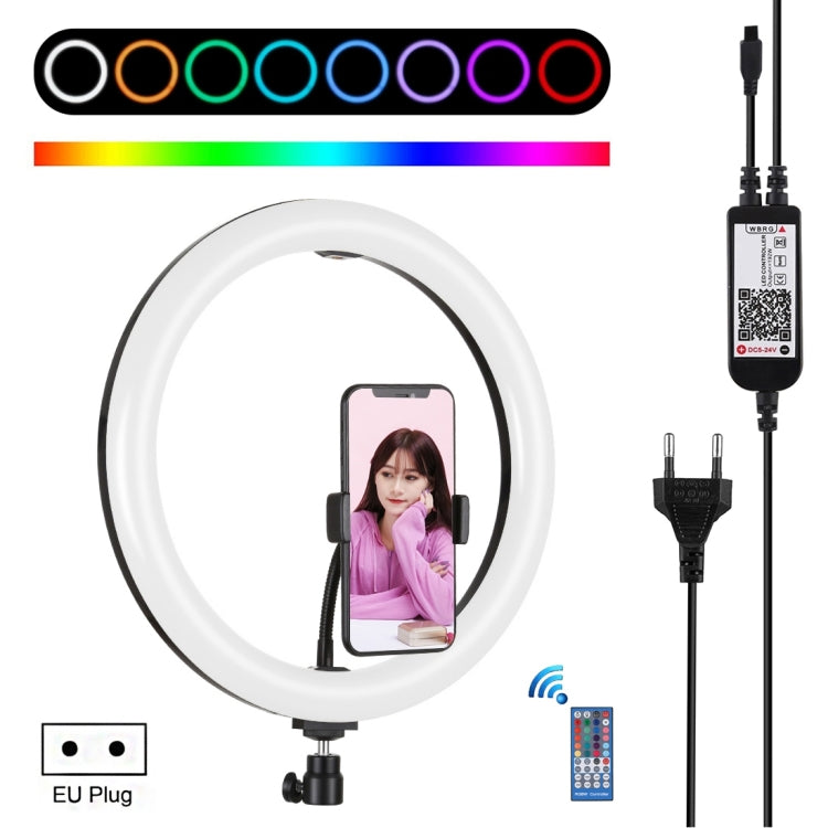 PULUZ 11,8 pollici 30 cm RGB dimmerabile Anello LED Vlogging Selfie Fotografi...