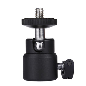 Metall-Stativ-Kugelkopfadapter mit 1/4-Zoll-Schraube...