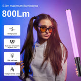 Tragbares PULUZ 144-LED-Foto-Stick-Licht, RGB-Vollfarb-Fülllicht ...