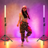 Tragbares PULUZ 144-LED-Foto-Stick-Licht, RGB-Vollfarb-Fülllicht ...