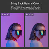 PULUZ 190 LED-Fotostick, tragbares RGB-Farbfülllicht mit Barn...