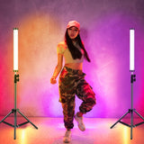 PULUZ 135 LED Portable Photo Stick Light RVB Pleine Couleur Lumière de Remplissage ...